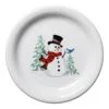 Fiesta Snowman Appetizer Plate