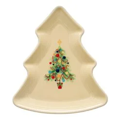 Fiesta Christmas Tree Plate