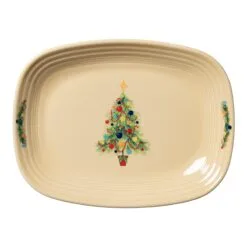 Fiesta Christmas Tree Rectangular Platter