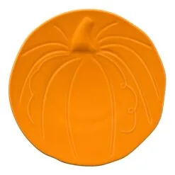 Fiesta Pumpkin Plate