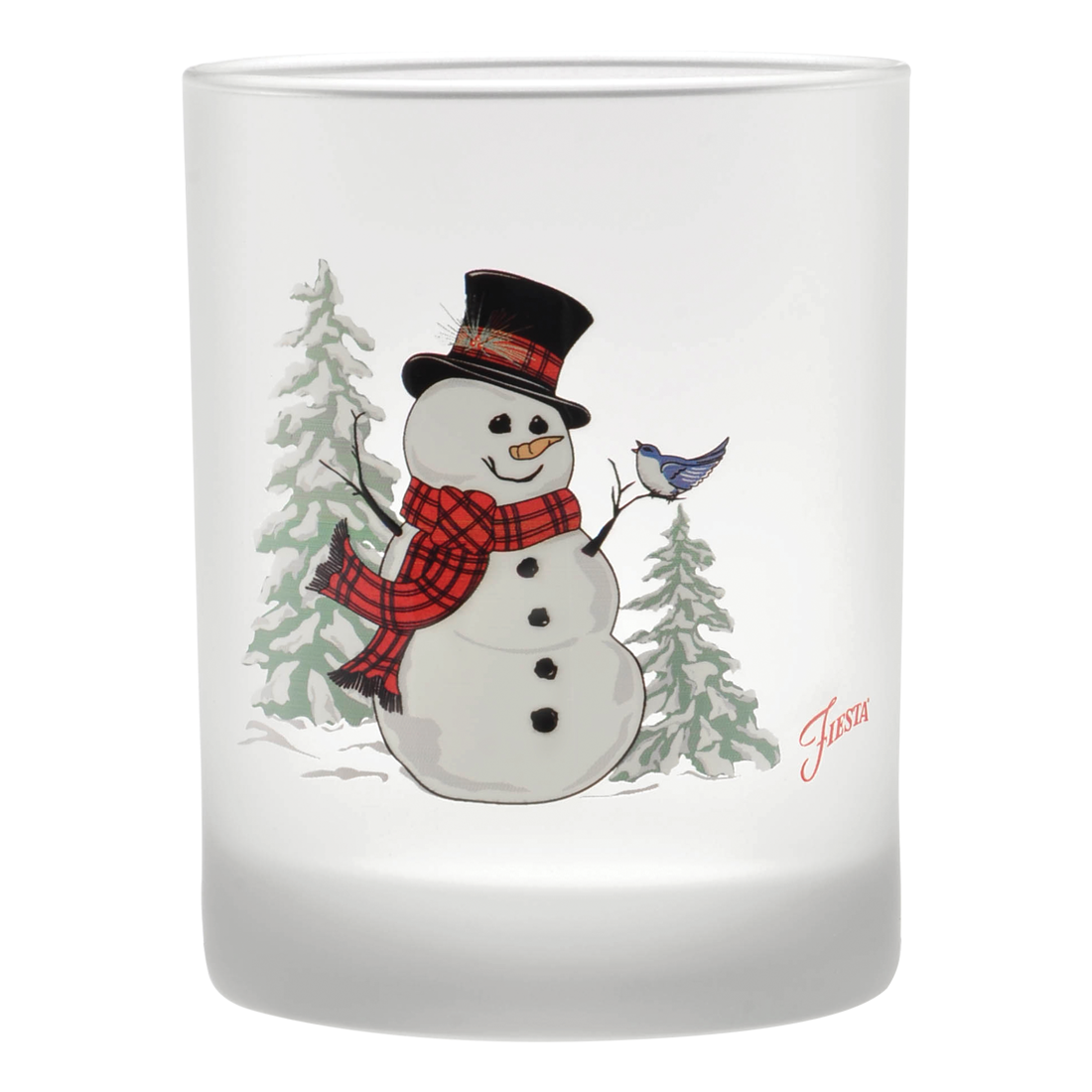 14 Oz. Fiesta® Snowman Double Old Fashion – Set Of 4 1 14 Oz. Fiesta® Snowman Double Old Fashion – Set Of 4