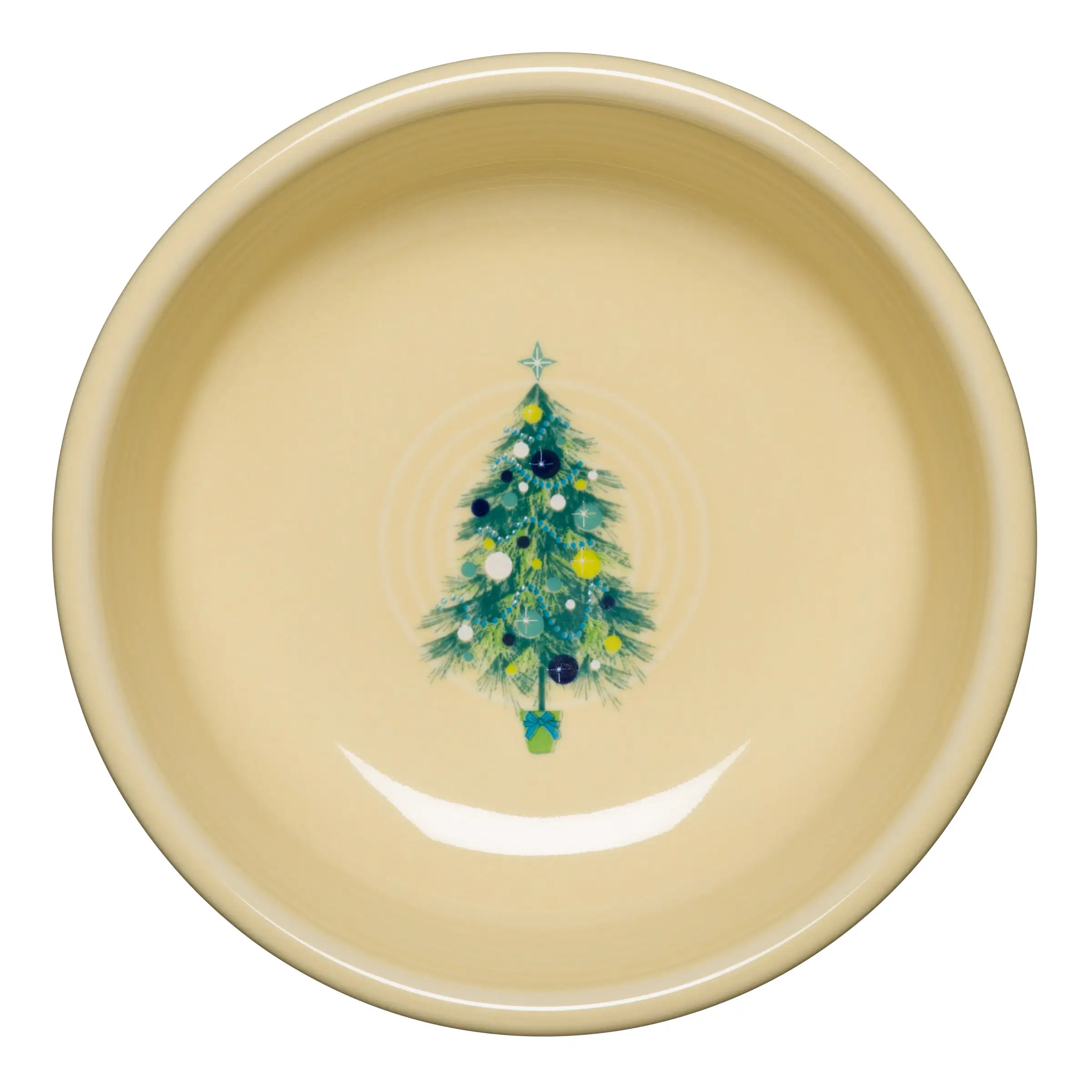 Fiesta Small Blue Christmas Tree Bowl 1 Fiesta Small Blue Christmas Tree Bowl