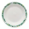 Fiesta Blue Christmas Tree On White Dinner Plate