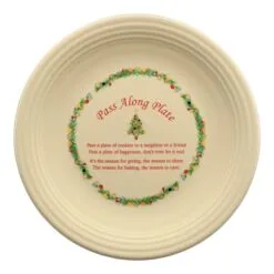 Fiesta Christmas Tree Pass Along Plate
