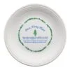 Fiesta Blue Christmas Tree Pass Along Plate