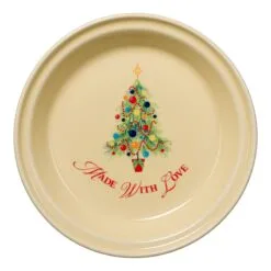 Fiesta Deep Dish Pie Baker Christmas Tree