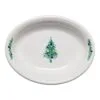 Fiesta Blue Christmas Tree Oval Vegetable Bowl