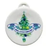 Fiesta 85th Anniversary Blue Christmas Tree Ornament