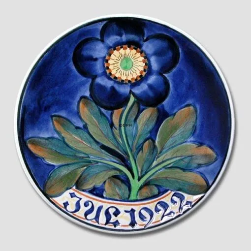 1922 Christmas Plate Aluminia Small 7 1922 Christmas Plate Aluminia Small -Fiesta Shop AXL1922