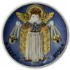 1938 Christmas Plate Aluminia Small