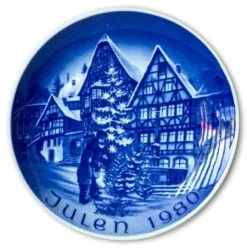 1980 Bareuther Christmas Plate