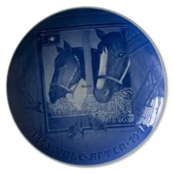 1895-1975 Bing & Grondahl 5-years Christmas Jubilee Plate