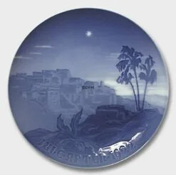 Star Of Bethlehem 1922, Bing & Grondahl Christmas Plate