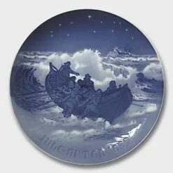 Lifeboat At Work 1932, Bing & Grondahl Christmas Plate