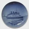 The Korsor - Nyborg Ferry 1933, Bing & Grondahl Christmas Plate