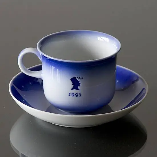 1991 Desiree Svend Jensen Hans Christian Andersen Christmas Cup With Saucer 2 1991 Desiree Svend Jensen Hans Christian Andersen Christmas Cup With Saucer - Image 2