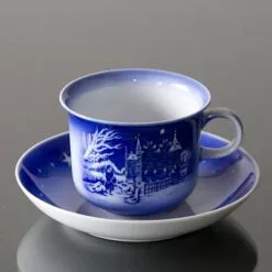 1995 Desiree Svend Jensen Hans Christian Andersen Christmas Cup With Saucer