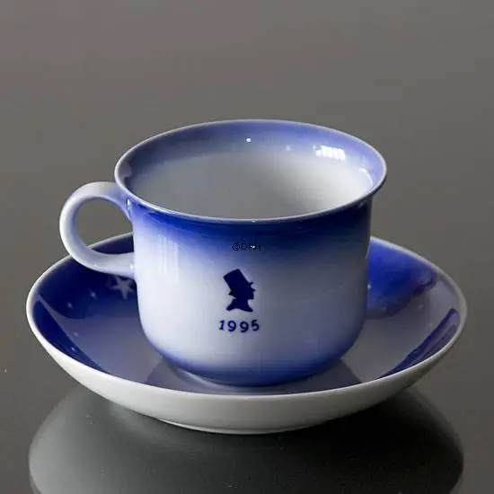 1995 Desiree Svend Jensen Hans Christian Andersen Christmas Cup With Saucer 5 1995 Desiree Svend Jensen Hans Christian Andersen Christmas Cup With Saucer - Image 5