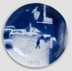 Hans Christian Andersen's House In Odense - 1970 Desiree Christmas Plate