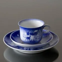 The Bell - 1986 Desiree Christmas Hans Christian Andersen Plate, Cake Plate -Fiesta Shop DX1986 c