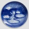 Thumbelina - 1987 Desiree Hans Christian Andersen Christmas Plate, Cake Plate
