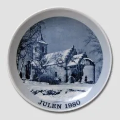 1980 Christmas Plate Familie Journalen, Scan Lekven Design