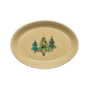 Fiesta Small Christmas Trio Of Trees Oval Platter