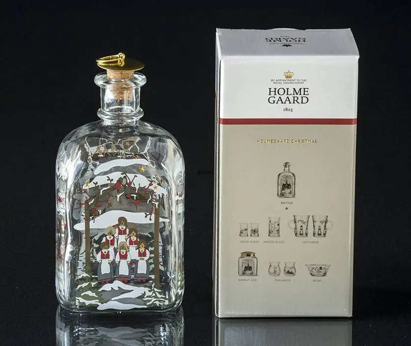 Christmas Bottle 2021, Capacity 73 Cl. Holmegaard Christmas 2 Christmas Bottle 2021, Capacity 73 Cl. Holmegaard Christmas - Image 2