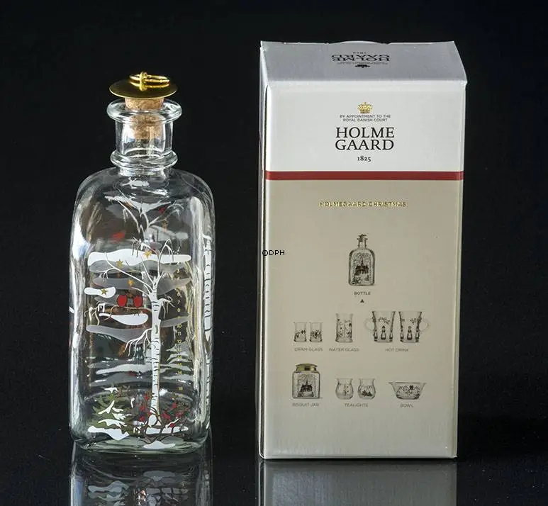 Christmas Bottle 2021, Capacity 73 Cl. Holmegaard Christmas 4 Christmas Bottle 2021, Capacity 73 Cl. Holmegaard Christmas - Image 4
