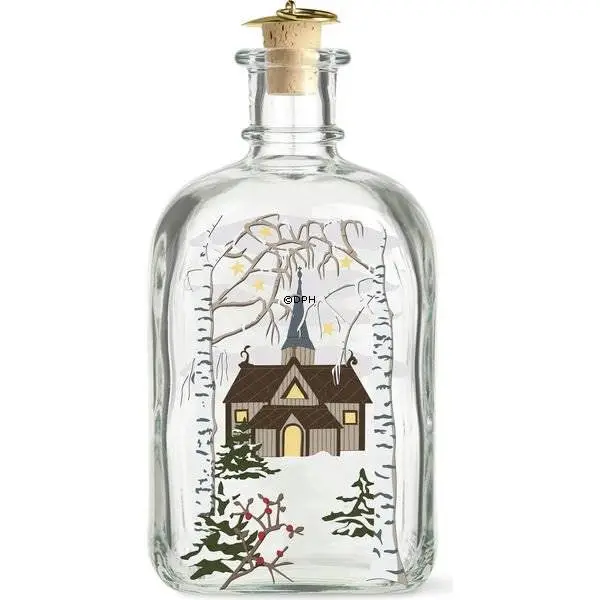 Christmas Bottle 2021, Capacity 73 Cl. Holmegaard Christmas 5 Christmas Bottle 2021, Capacity 73 Cl. Holmegaard Christmas - Image 5