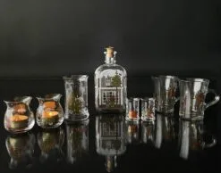 Christmas Bottle 2022, Capacity 73 Cl. Holmegaard Christmas -Fiesta Shop HXF2022 c