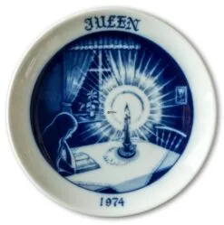 1974 Hackefors Christmas Plate
