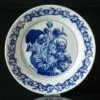 1974 Jenny Nystrom Christmas Plate, Grand Papa With Child