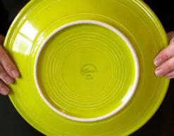 Fiesta Dinner Plate -Fiesta Shop Lemongrass Dinner Backstamp
