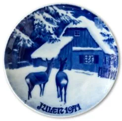 1971 Royal Heidelberg Christmas Plate