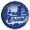 The Cathedral Of Copenhagen, 2020 Royal Copenhagen Christmas Plate