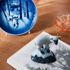 Christmas Time In The Forest, 2023 Royal Copenhagen Christmas Plate -Fiesta Shop RX2023 b