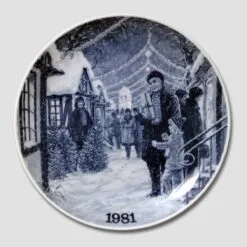 1981 Christmas Plate Tove Svendsen