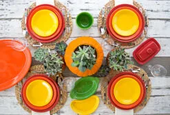 Fiesta Extra Large Covered Butter -Fiesta Shop Thanksgiving Table