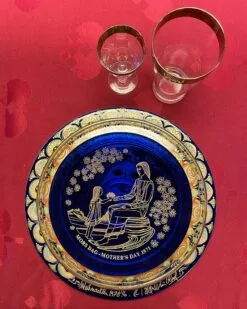 Rosenthal Bjorn Wiinblad Christmas Plate 1978 Angel With Harp -Fiesta Shop WX1978 e