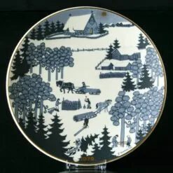 1979 Christmas Plate Arabia, Designed By Raija Uosikkinon