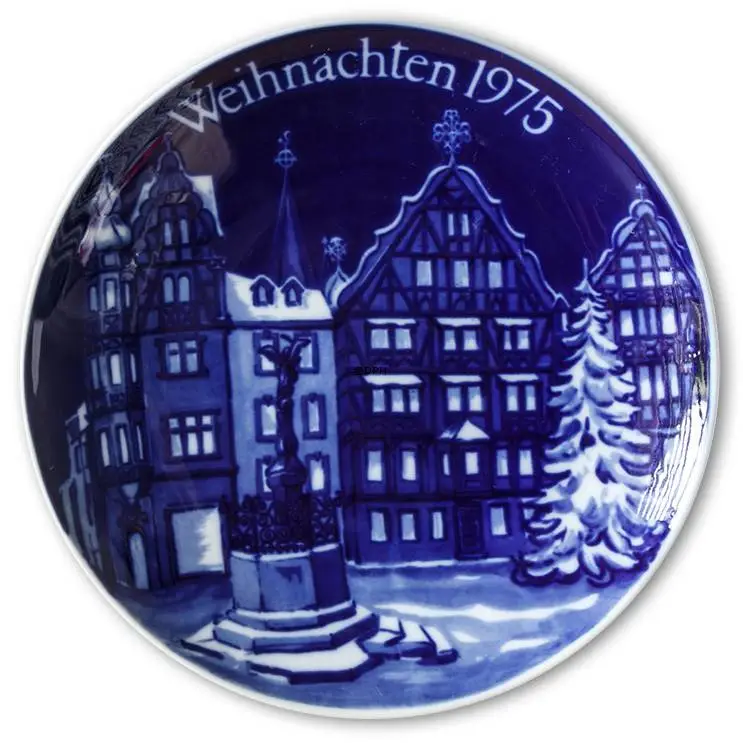 1975 Bavaria Christmas Plate 1 1975 Bavaria Christmas Plate