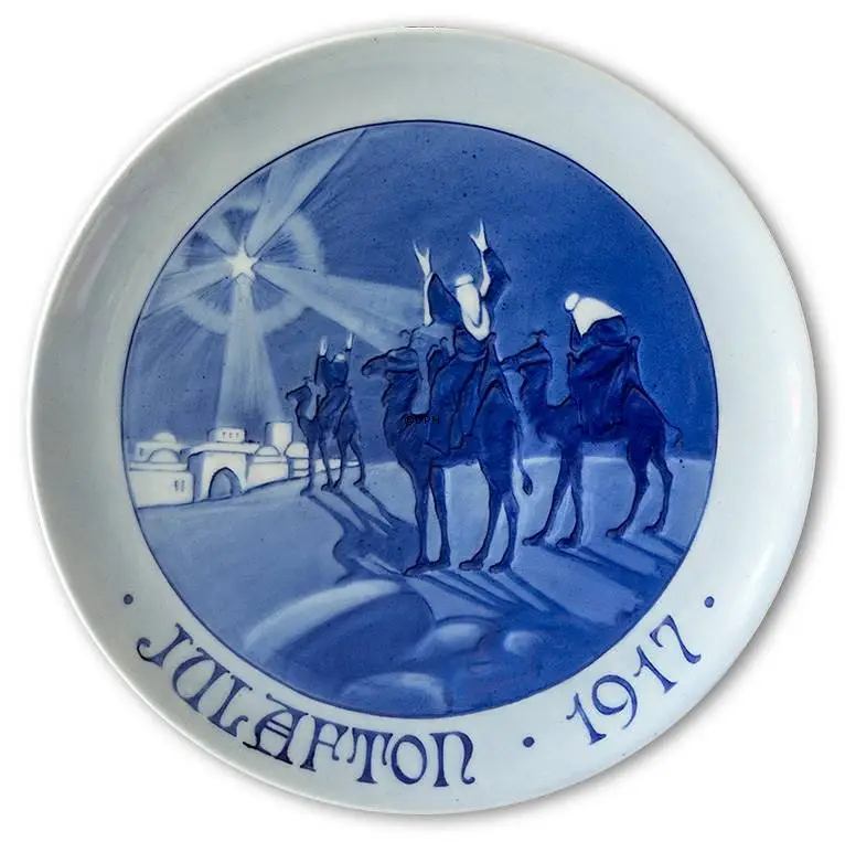 1917 Rorstrand Christmas Plate 1 1917 Rorstrand Christmas Plate