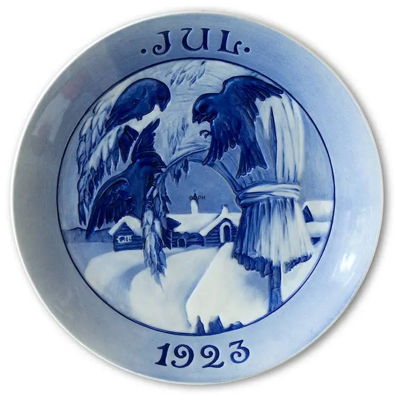 1923 Rorstrand Christmas Plate 1 1923 Rorstrand Christmas Plate