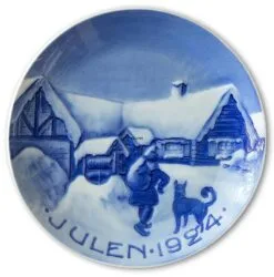 1924 Rorstrand Christmas Plate